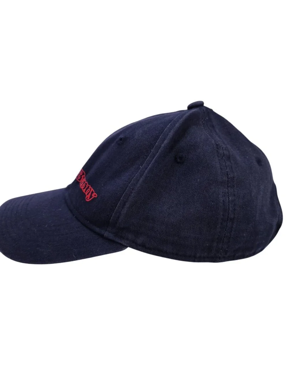 Psycho Bunny Navy Baseball Cap with Red Embroidered Logo OS